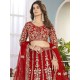Designer Butterfly Net Fancy Sequins Cording Embroidery Lehenga Choli Readymade