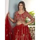 Designer Butterfly Net Fancy Sequins Cording Embroidery Lehenga Choli Readymade