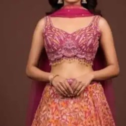 Fancy Designer Embroidered Lehenga Choli Readymade