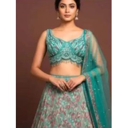 Fancy Designer Embroidered Lehenga Choli Readymade