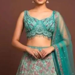 Fancy Designer Embroidered Lehenga Choli Readymade