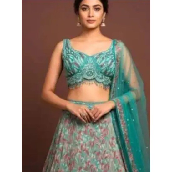 Fancy Designer Embroidered Lehenga Choli Readymade