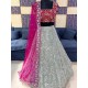 Latest Sequins Embroidery Georgette Beautiful Wedding Lehenga Choli Readymade
