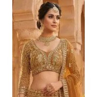 Luxury Soft Net Lehenga with Sequins Embroidery Readymade Lehenga Choli