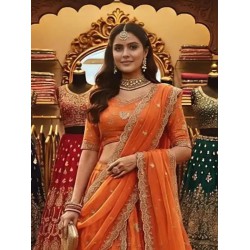 Silk Heavy Embroidery Lehenga Choli Designer Readymade