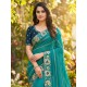 Georgette Fancy Embroidery Ready to Wear One Minute Saree