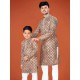 Heavy Embroidery Sequence Rayon Men's Kurta with Pajama Set