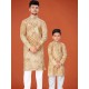 Heavy Embroidery Sequence Rayon Men's Kurta with Pajama Set