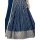 Dark Blue Sequins Designer Wedding Lehenga Choli Readymade