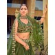 Designer Ribbon Heavy Embroidery Net Lehenga Choli Readymade