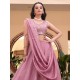 Fancy Designer Embroidered Peach Pink Lehenga Choli Readymade