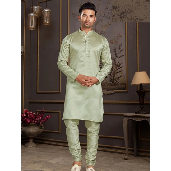 Traditional Wedding  Men's Kurta With Pajama Set