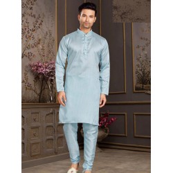 Traditional Wedding  Men's Kurta With Pajama Set