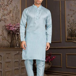Traditional Wedding  Men's Kurta With Pajama Set