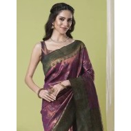Art Silk Saree Designer Ready to Wear One Minute Saree