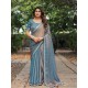 Chiffon Saree With Fancy Sequin Designer Ready to Wear One Minute Saree Chiffon Saree With Fancy Sequin Designer Ready to Wear One Minute Saree