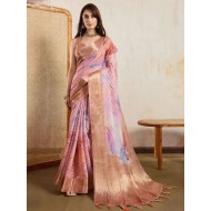 Soft Beautifully Digital Print Saree Ready to Wear One Minute Saree