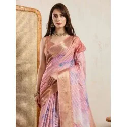 Soft Beautifully Digital Print Saree Ready to Wear One Minute Saree