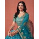 Blue Sequence Embroidered Lehenga Choli Readymade