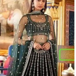 Heavy Fox Georgette Sequins Embroidery Lehenga Choli Readymade