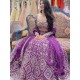 Heavy Net Purple Fancy Embroidery Lehenga Choli Readymade