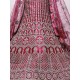 Hot Pink Designer Heavy Embroidery Lehenga Choli Readymade
