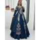 Peacock Heavy Thread Sequence Designer Lehenga Choli Readymade