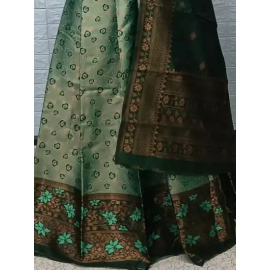 Softy Silk Half Saree Lehenga Choli Party Wear