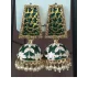 Traditional HandCraft Stone Work Jhumka Meena Kari Earring Traditional HandCraft Stone Work Jhumka Meena Kari Earring