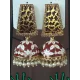 Traditional HandCraft Stone Work Jhumka Meena Kari Earring Traditional HandCraft Stone Work Jhumka Meena Kari Earring
