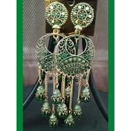 Latest Traditional Collection 5 Layer Stylish Jhumka Earrings