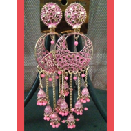 Latest Traditional Collection 5 Layer Stylish Jhumka Earrings