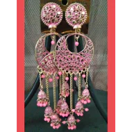 Latest Traditional Collection 5 Layer Stylish Jhumka Earrings