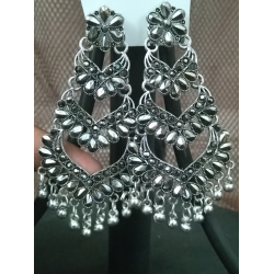 Dangle Triple Layer Traditional Earrings