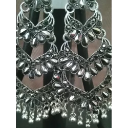 Dangle Triple Layer Traditional Earrings
