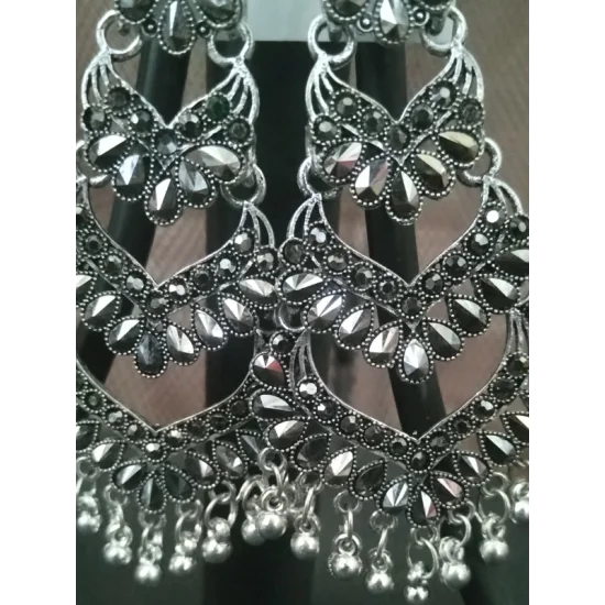 Dangle Triple Layer Traditional Earrings