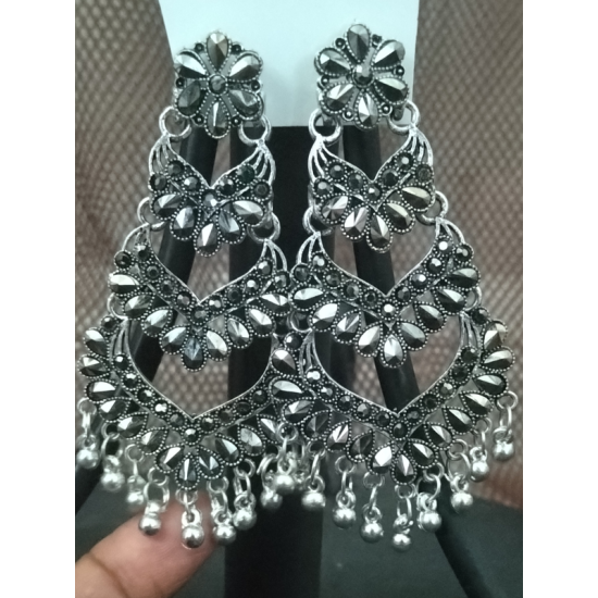 Dangle Triple Layer Traditional Earrings