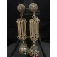 Traditional Gold chain tassel designer Jhumka Earrings Traditional Gold chain tassel designer Jhumka Earrings