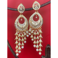 Fashion Frill Stylish 5 Layer Long Antique Traditional Earring