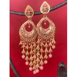 Fashion Frill Stylish 5 Layer Long Antique Traditional Earring