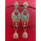 Latest Stylish Fancy Long Wedding Bridal Earring Latest Stylish Fancy Long Wedding Bridal Earring