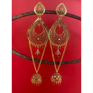 Latest Stylish Fancy Long Wedding Bridal Earring