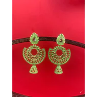 Flower Shape Studs Light weight Jhumka Earrings
