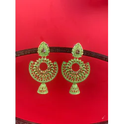 Flower Shape Studs Light weight Jhumka Earrings