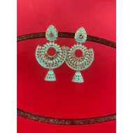 Flower Shape Studs Light weight Jhumka Earrings