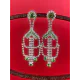 Light weight Cascading Crystal Earrings Light weight Cascading Crystal Earrings