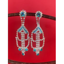 Light weight Cascading Crystal Earrings