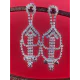 Light weight Cascading Crystal Earrings Light weight Cascading Crystal Earrings