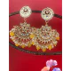 Kundan Handcrafted Gold Plated Chandbali Earrings