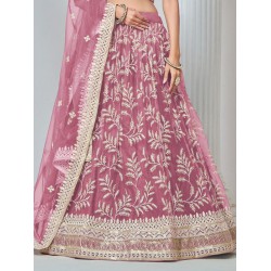 Beautiful Floral Embroidery Lehenga Choli Readymade